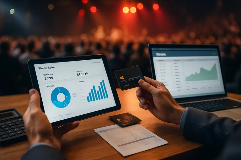 Financiële technologie voor evenementen